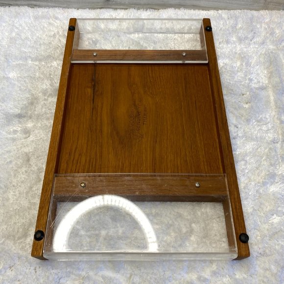 Goodwood Cheese Serving Board Tray Teak Wood Home Decor Mid Century Trivet 1970 - Picture 10 of 11